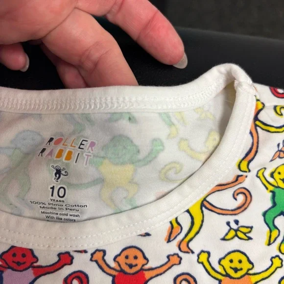 Roller Rabbit Kids Disco Monkey Playa Play Set Rainbow - Picture 14 of 14